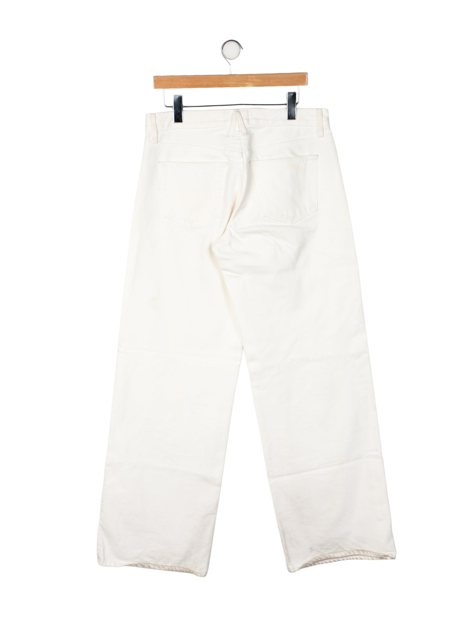 SLVRLAKE Mid-Rise Wide Leg Jeans