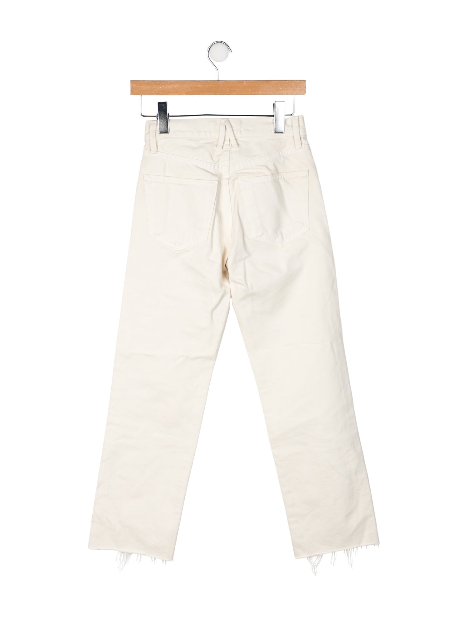 SLVRLAKE Mid-Rise Straight Leg Jeans