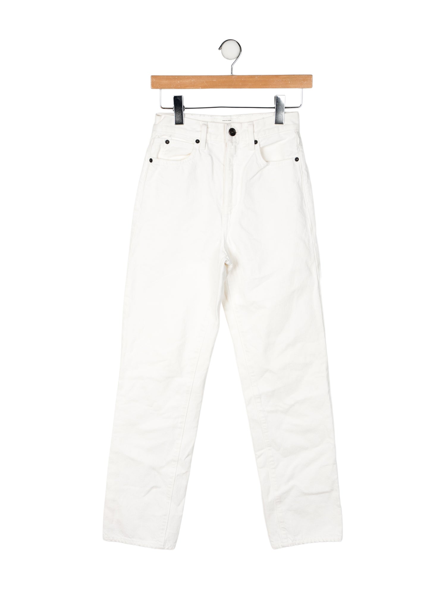 SLVRLAKE Mid-Rise Straight Leg Jeans