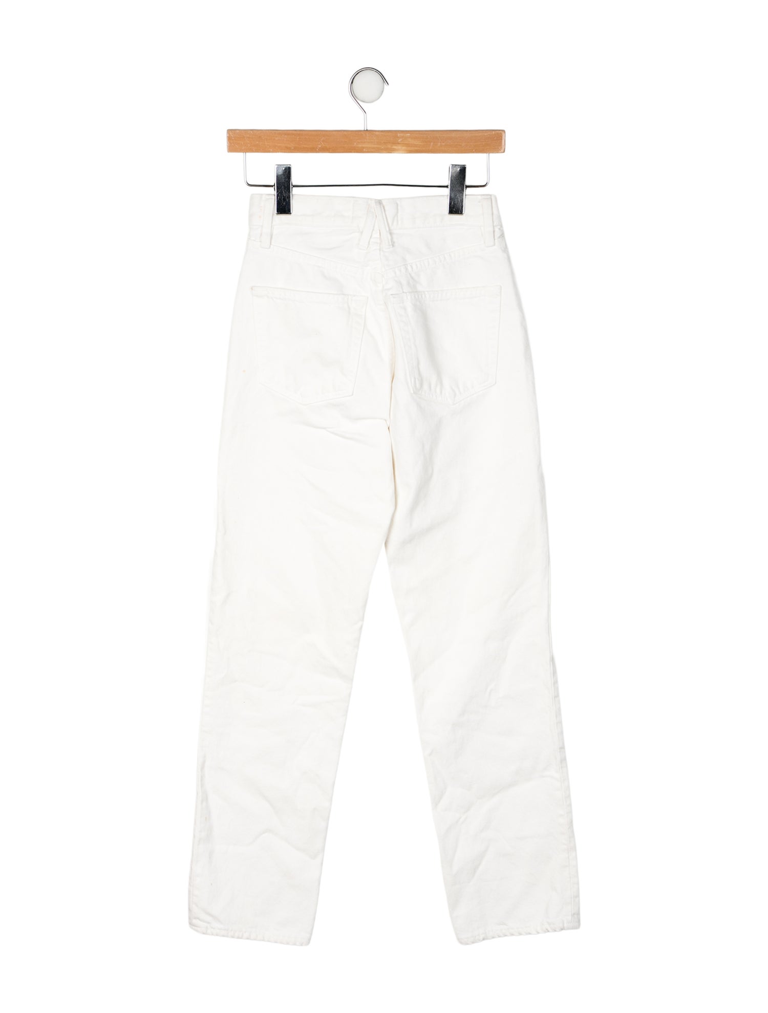SLVRLAKE Mid-Rise Straight Leg Jeans