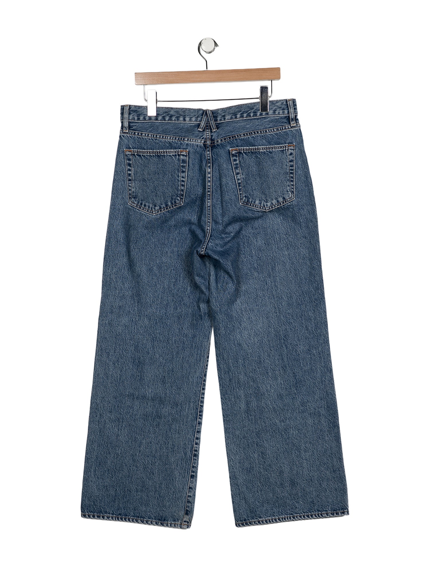SLVRLAKE High-Rise Wide Leg Jeans