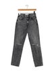 SLVRLAKE Mid-Rise Straight Leg Jeans