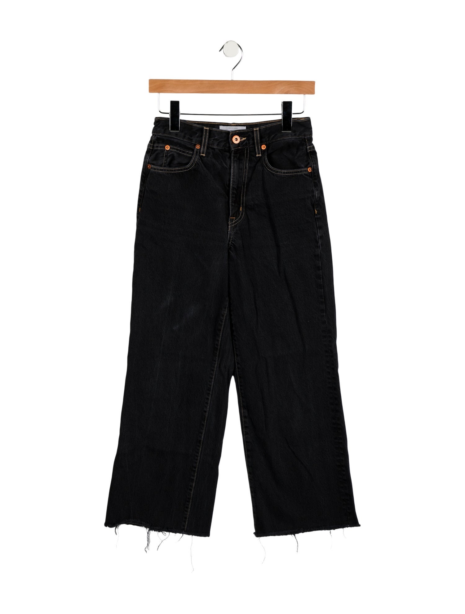 SLVRLAKE Mid-Rise Wide Leg Jeans