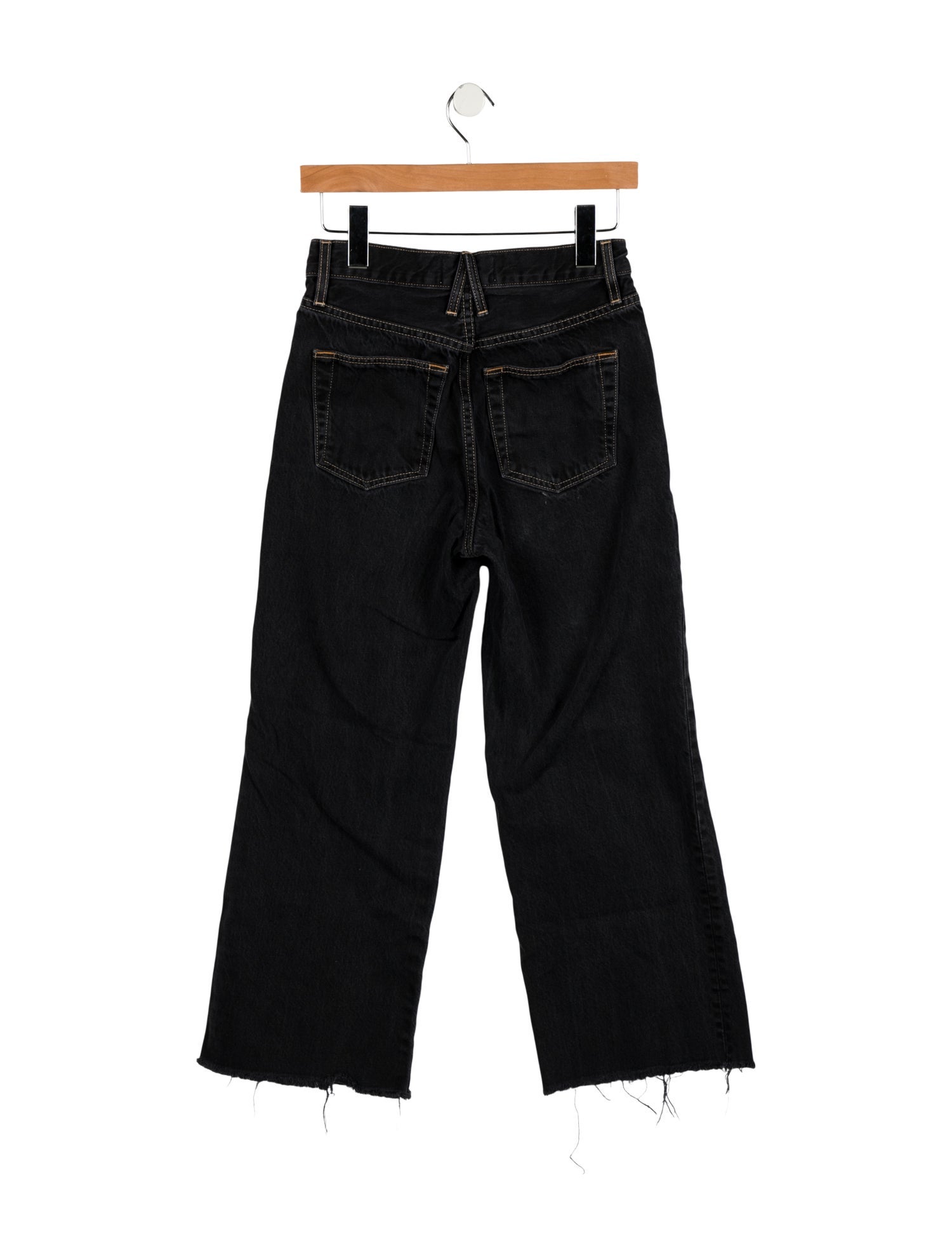 SLVRLAKE Mid-Rise Wide Leg Jeans
