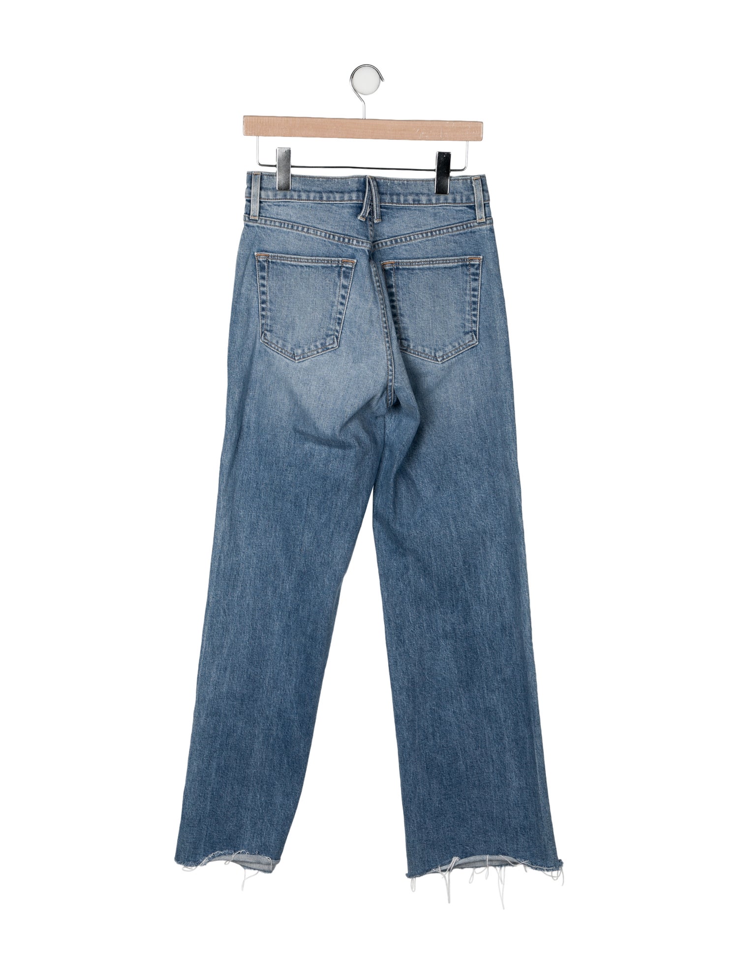 SLVRLAKE High-Rise Wide Leg Jeans