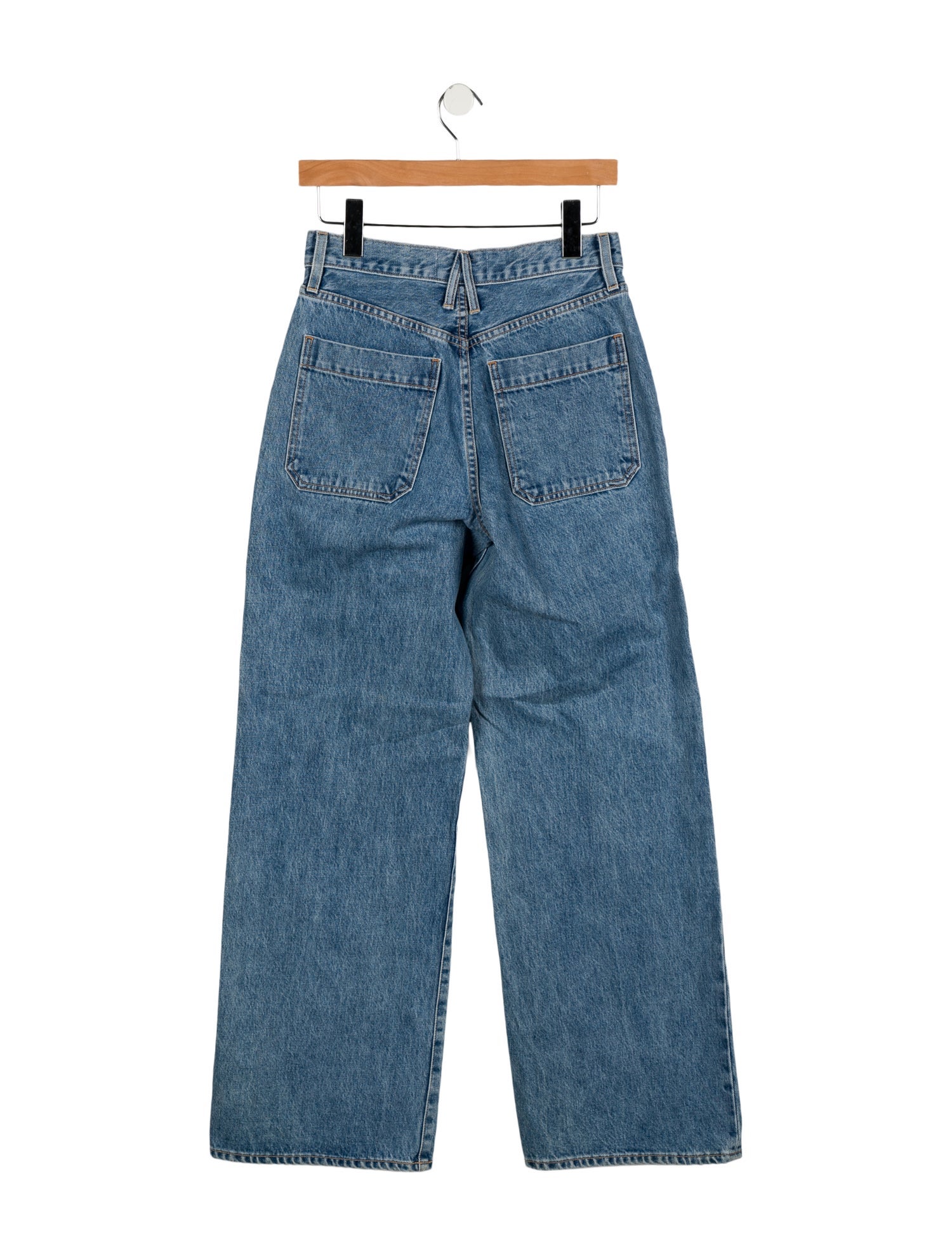SLVRLAKE High-Rise Wide Leg Jeans