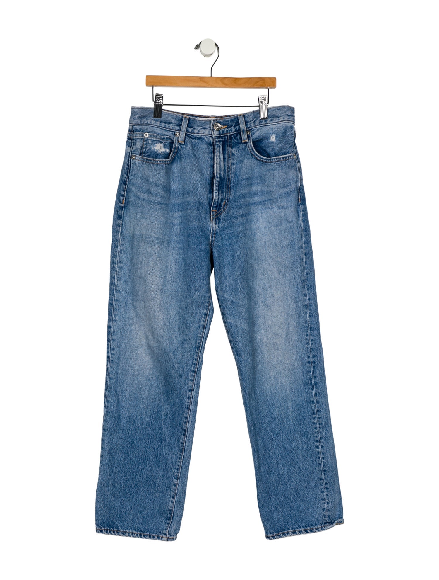 SLVRLAKE High-Rise Wide Leg Jeans