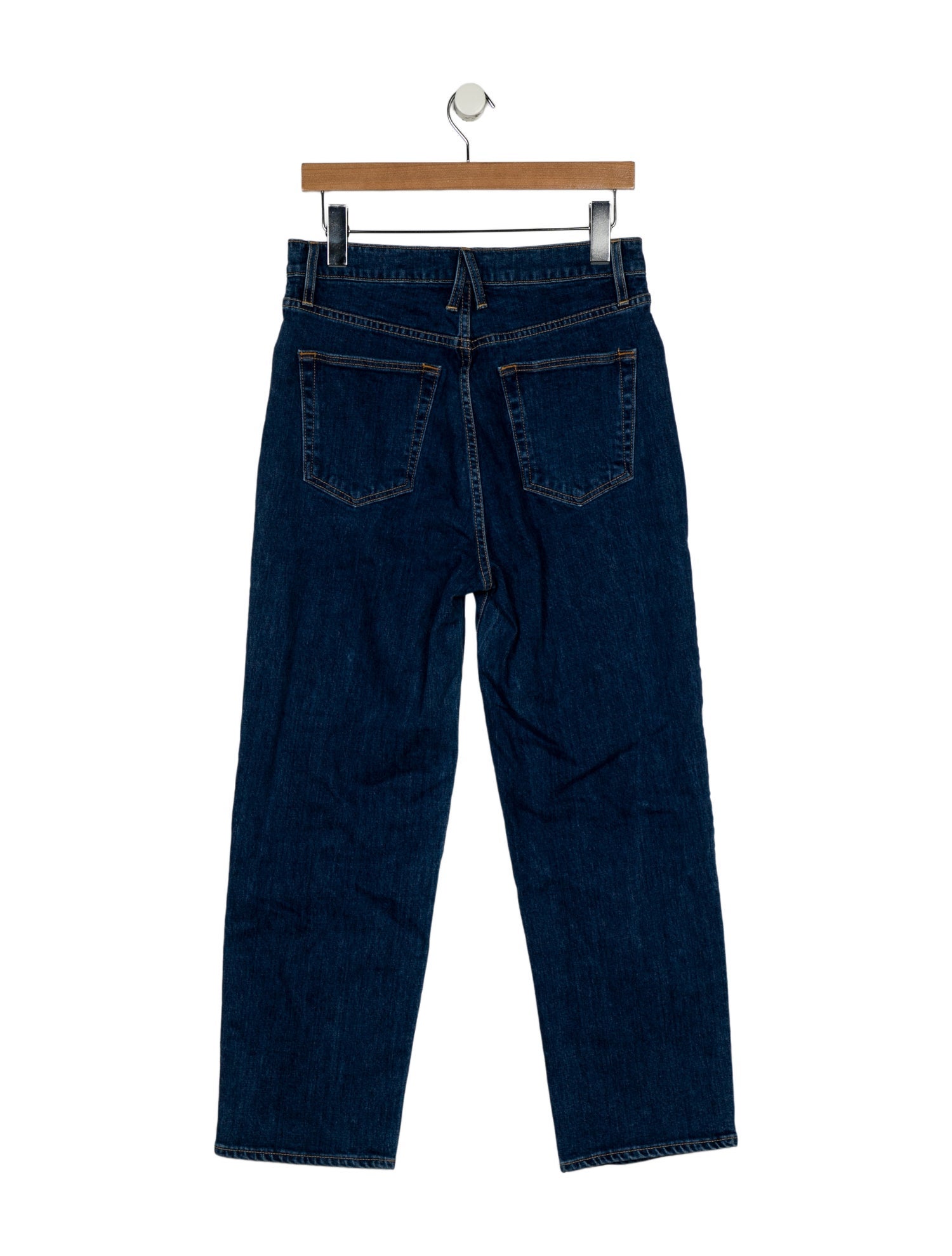 SLVRLAKE High-Rise Straight Leg Jeans