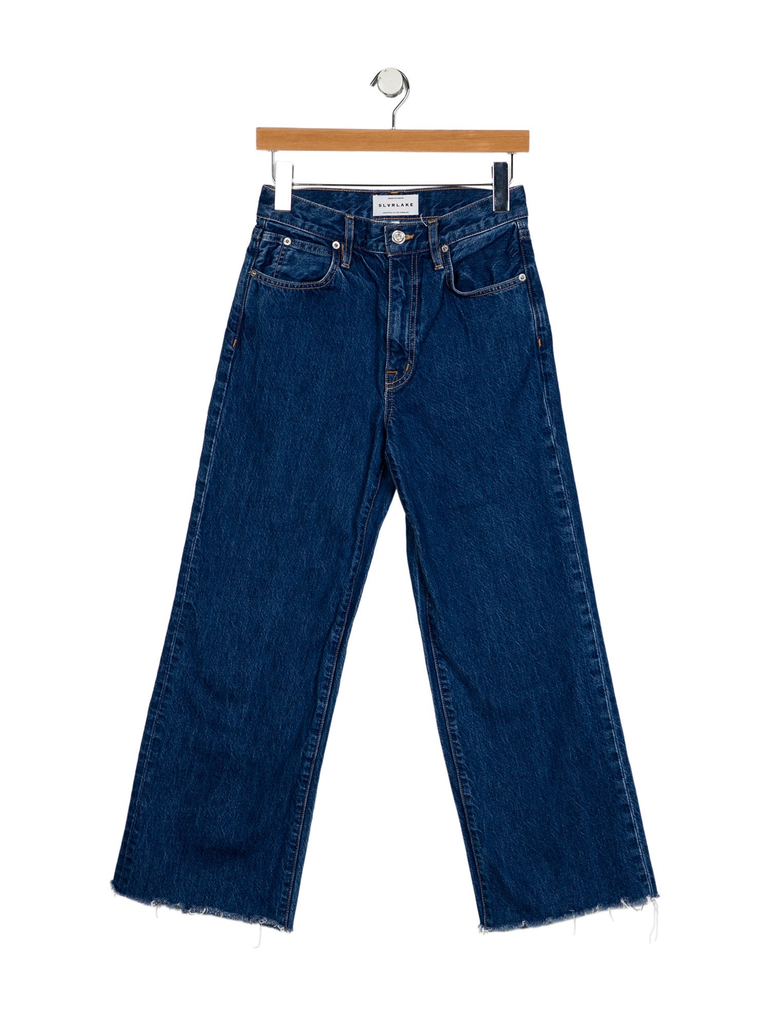 SLVRLAKE High-Rise Wide Leg Jeans