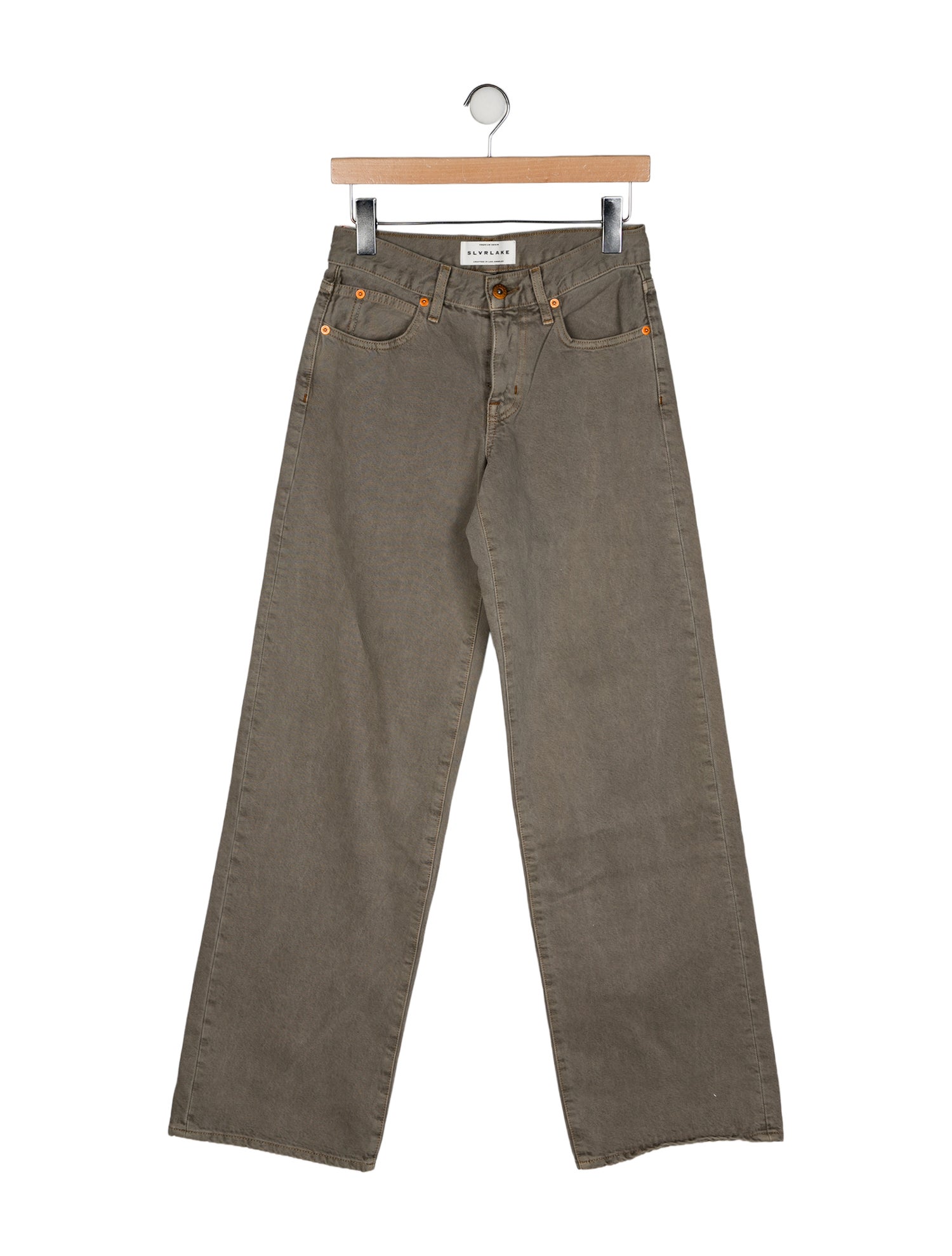 SLVRLAKE Mid-Rise Wide Leg Jeans w/ Tags