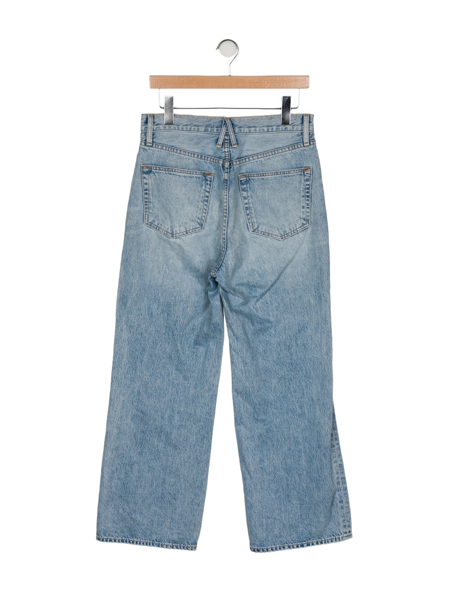 SLVRLAKE High-Rise Wide Leg Jeans