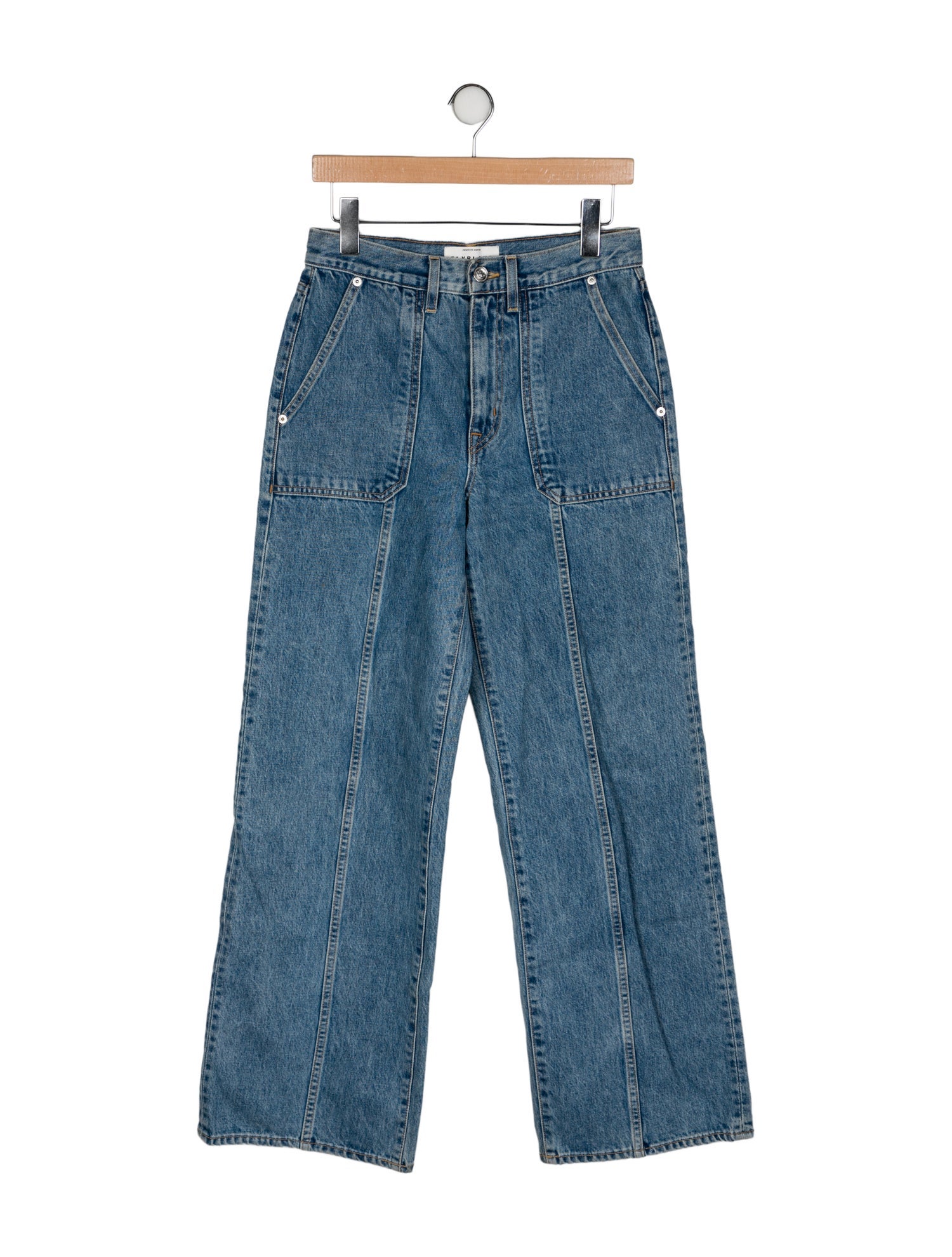 SLVRLAKE High-Rise Wide Leg Jeans