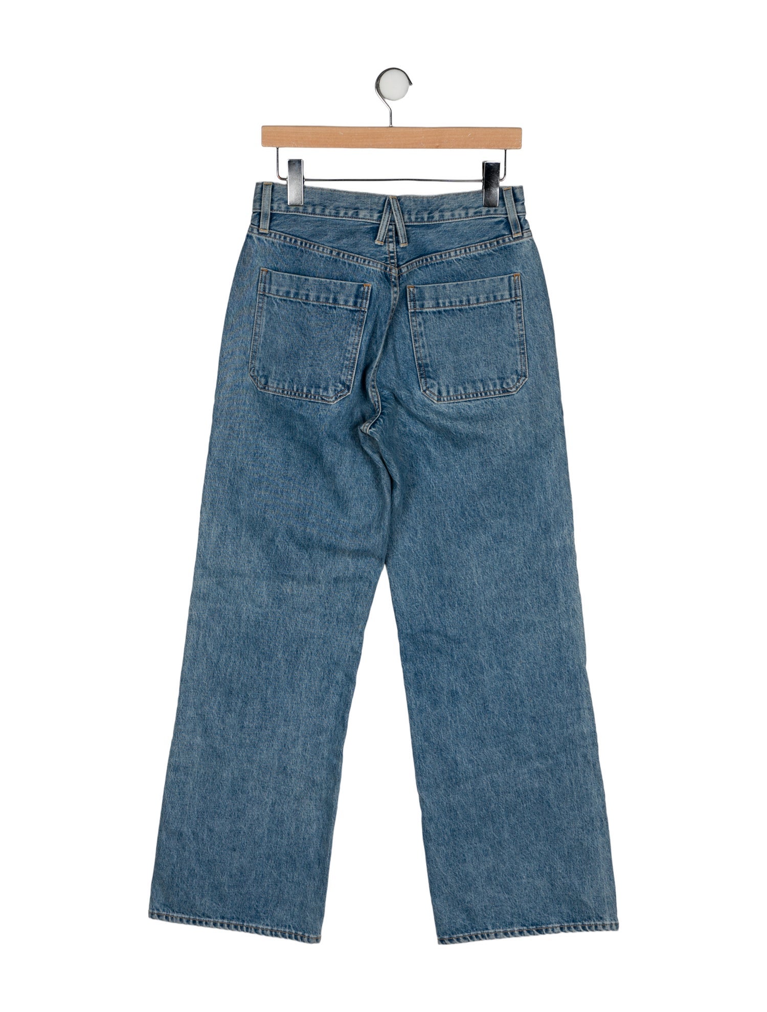 SLVRLAKE High-Rise Wide Leg Jeans