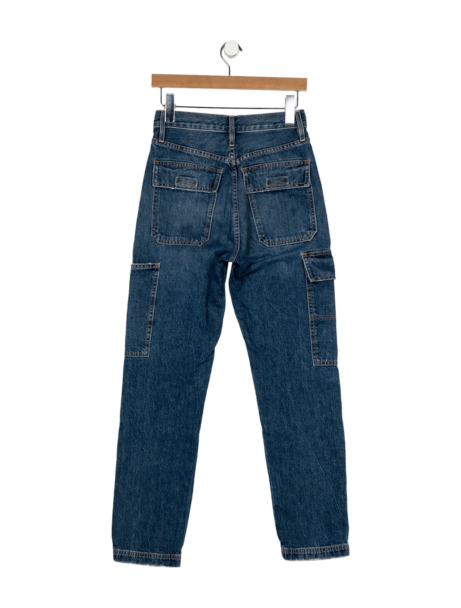 SLVRLAKE High-Rise Straight Leg Jeans