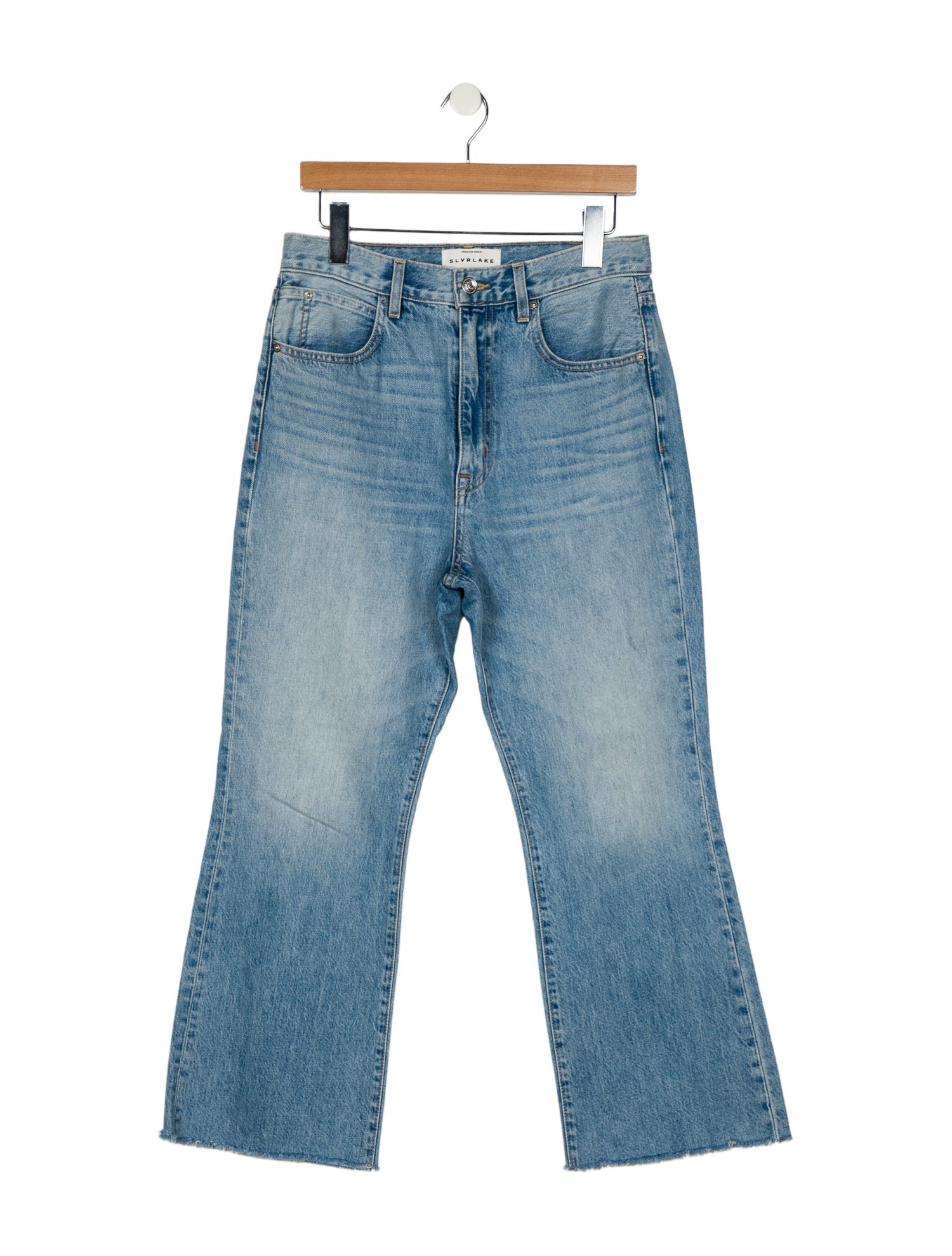 SLVRLAKE High-Rise Wide Leg Jeans