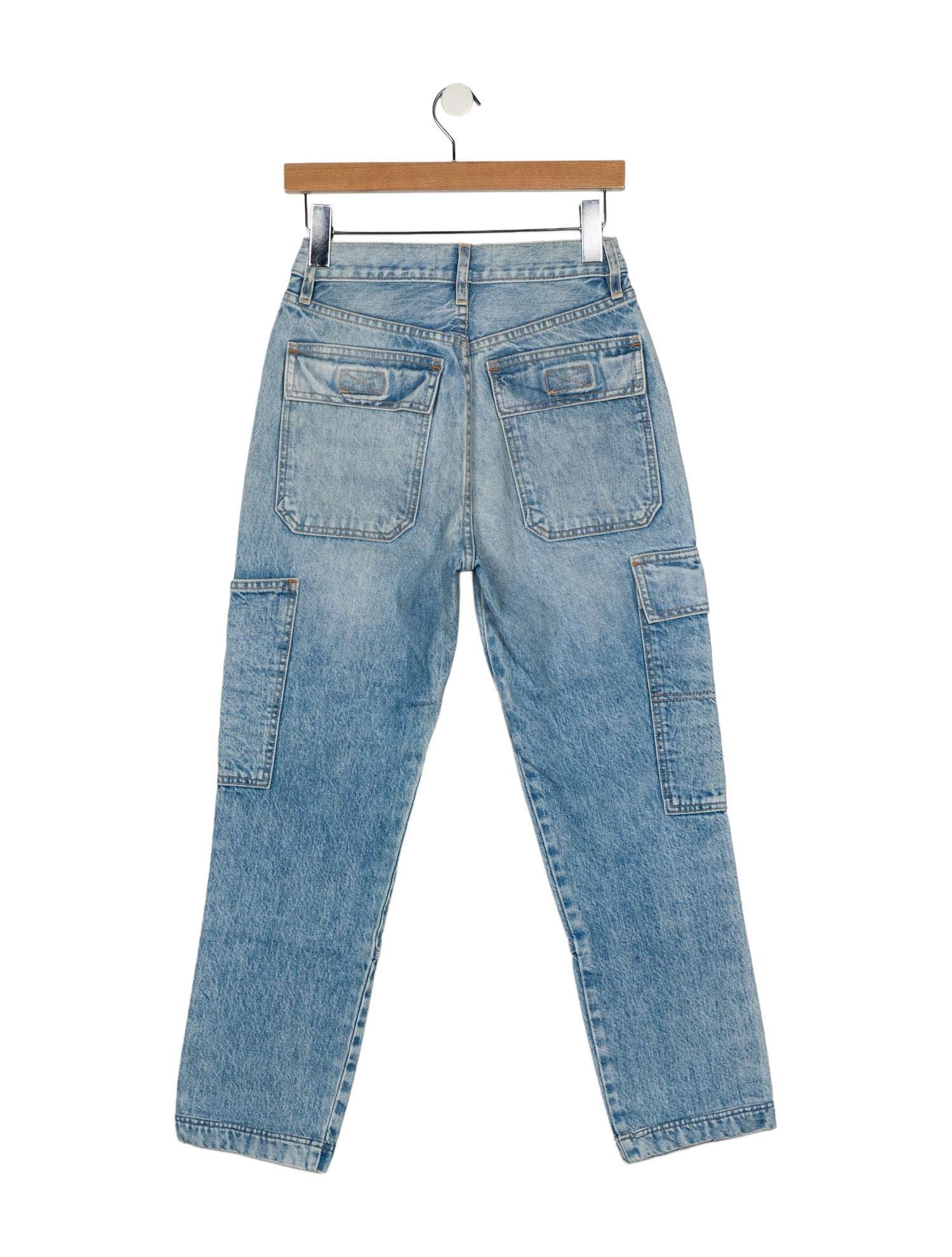SLVRLAKE High-Rise Straight Leg Jeans