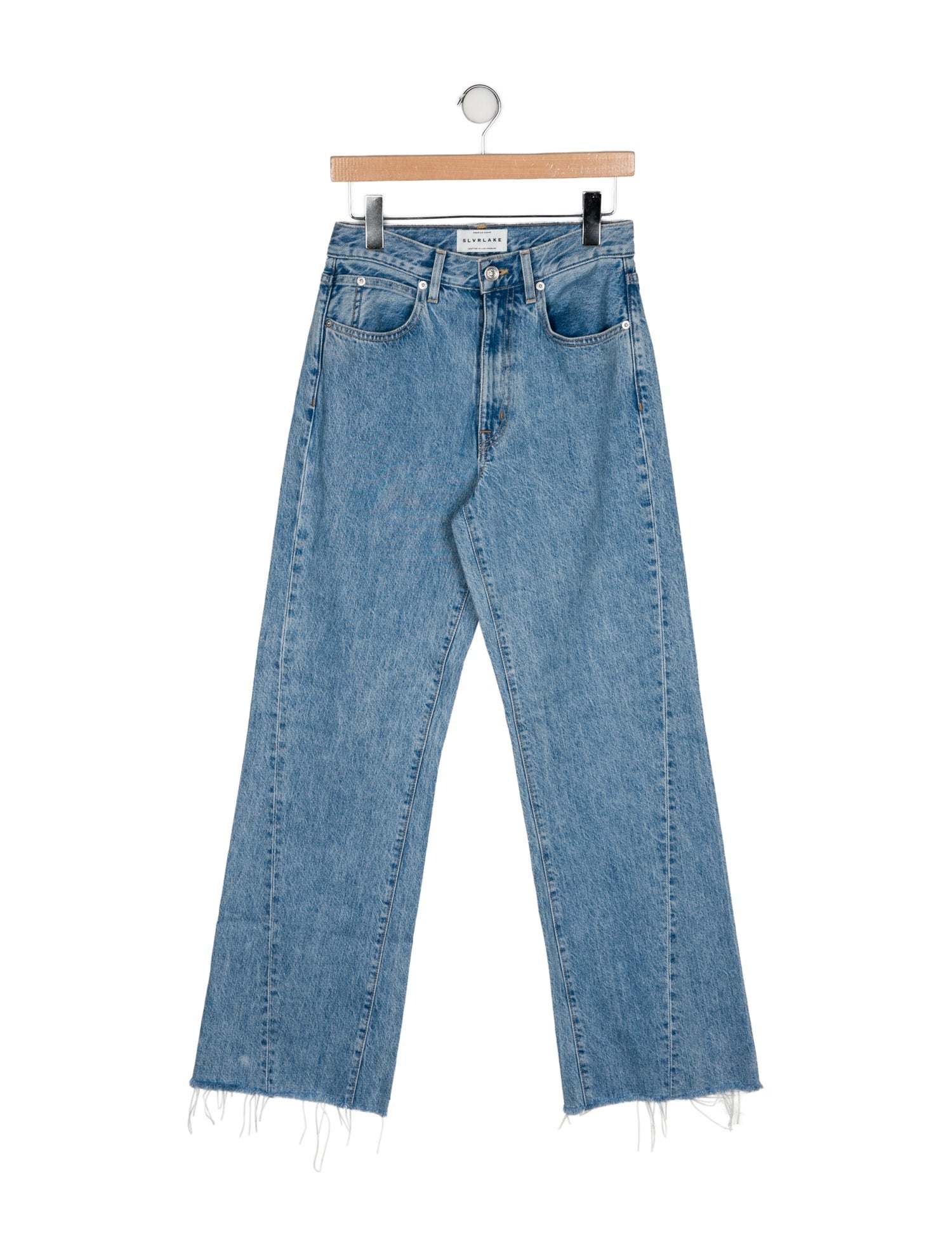 SLVRLAKE High-Rise Wide Leg Jeans