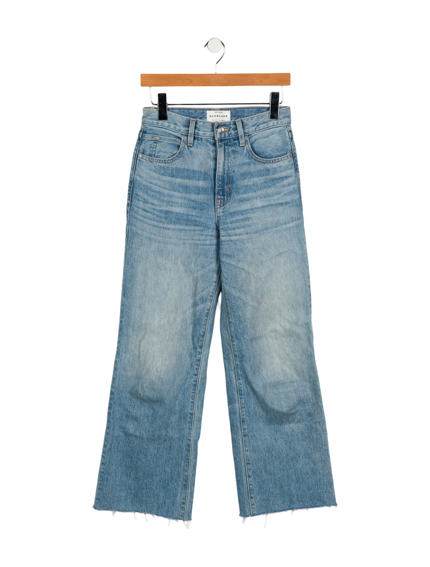 SLVRLAKE High-Rise Wide Leg Jeans