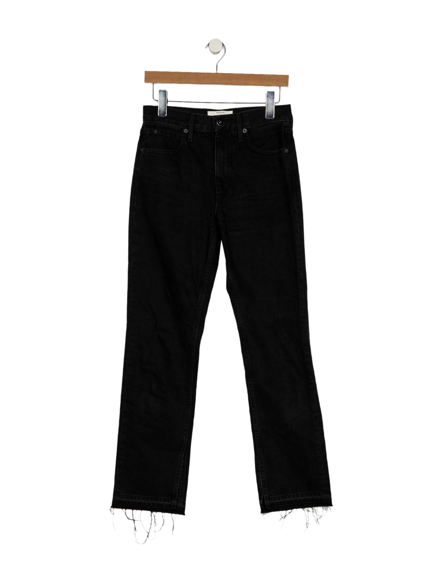 SLVRLAKE Mid-Rise Straight Leg Jeans