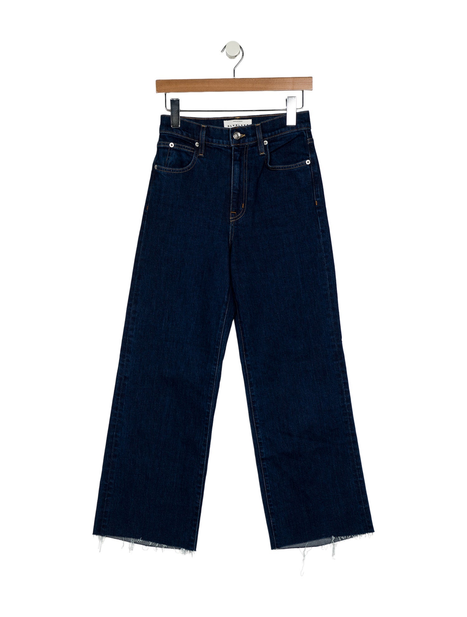 SLVRLAKE High-Rise Wide Leg Jeans