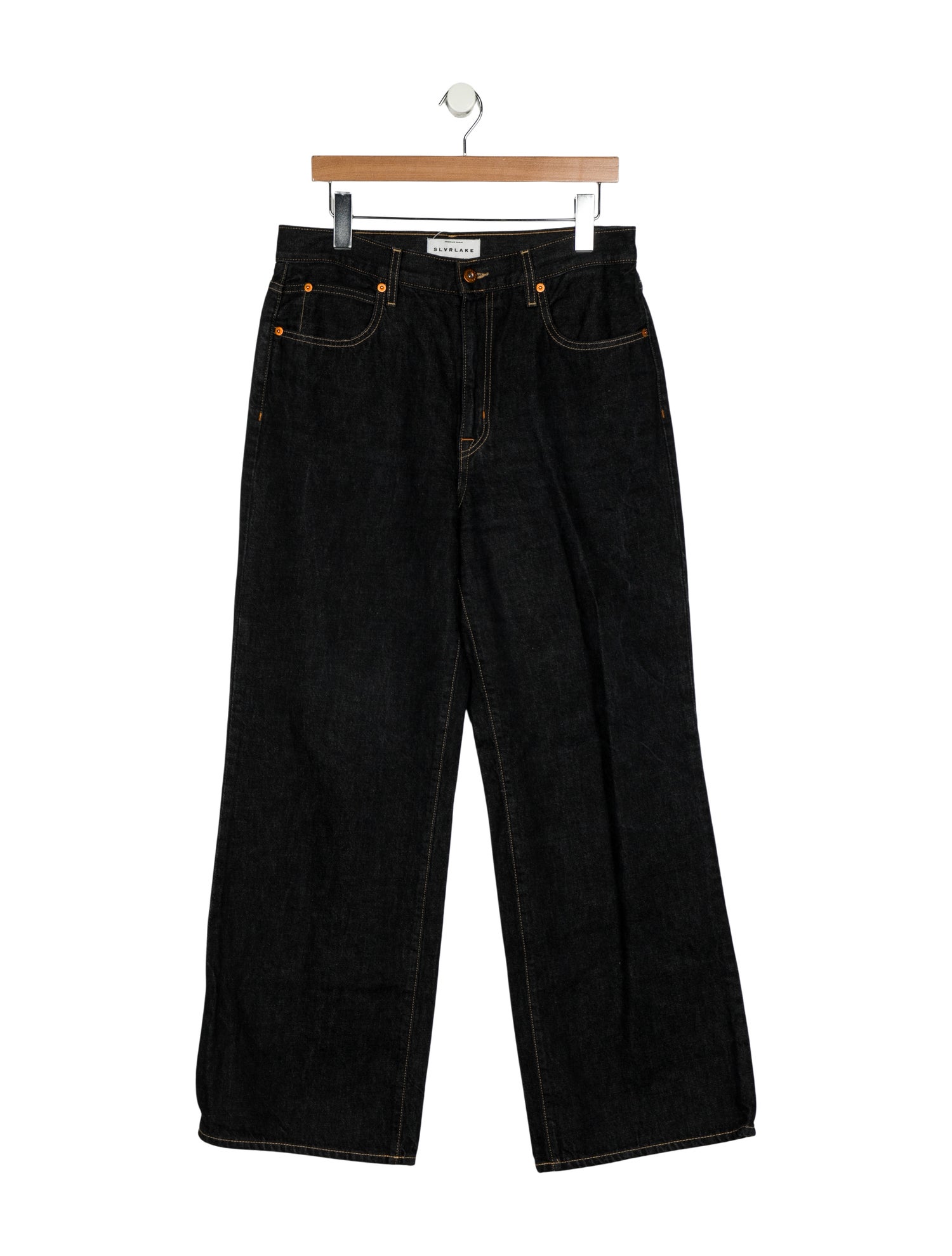 SLVRLAKE High-Rise Wide Leg Jeans