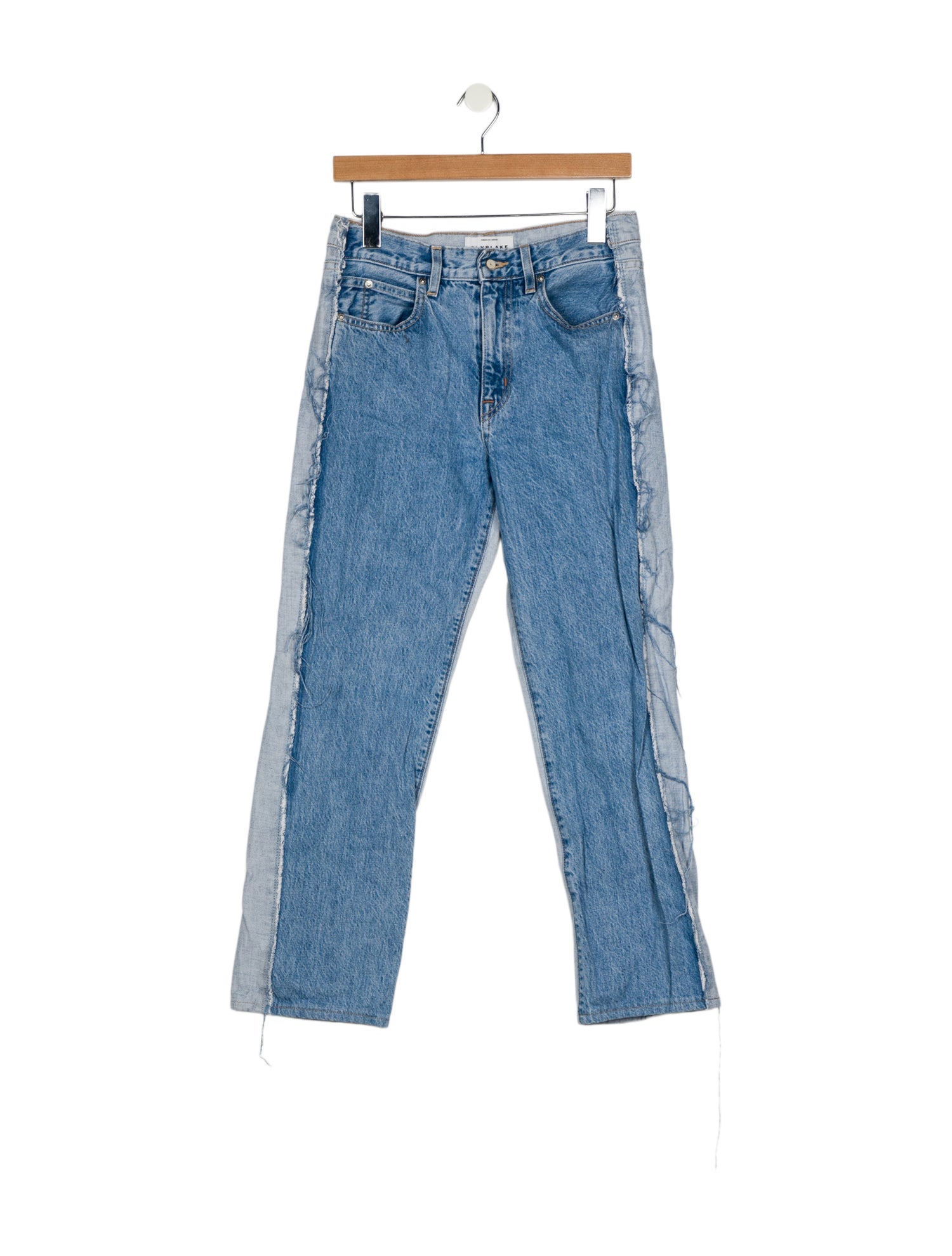 SLVRLAKE Mid-Rise Straight Leg Jeans
