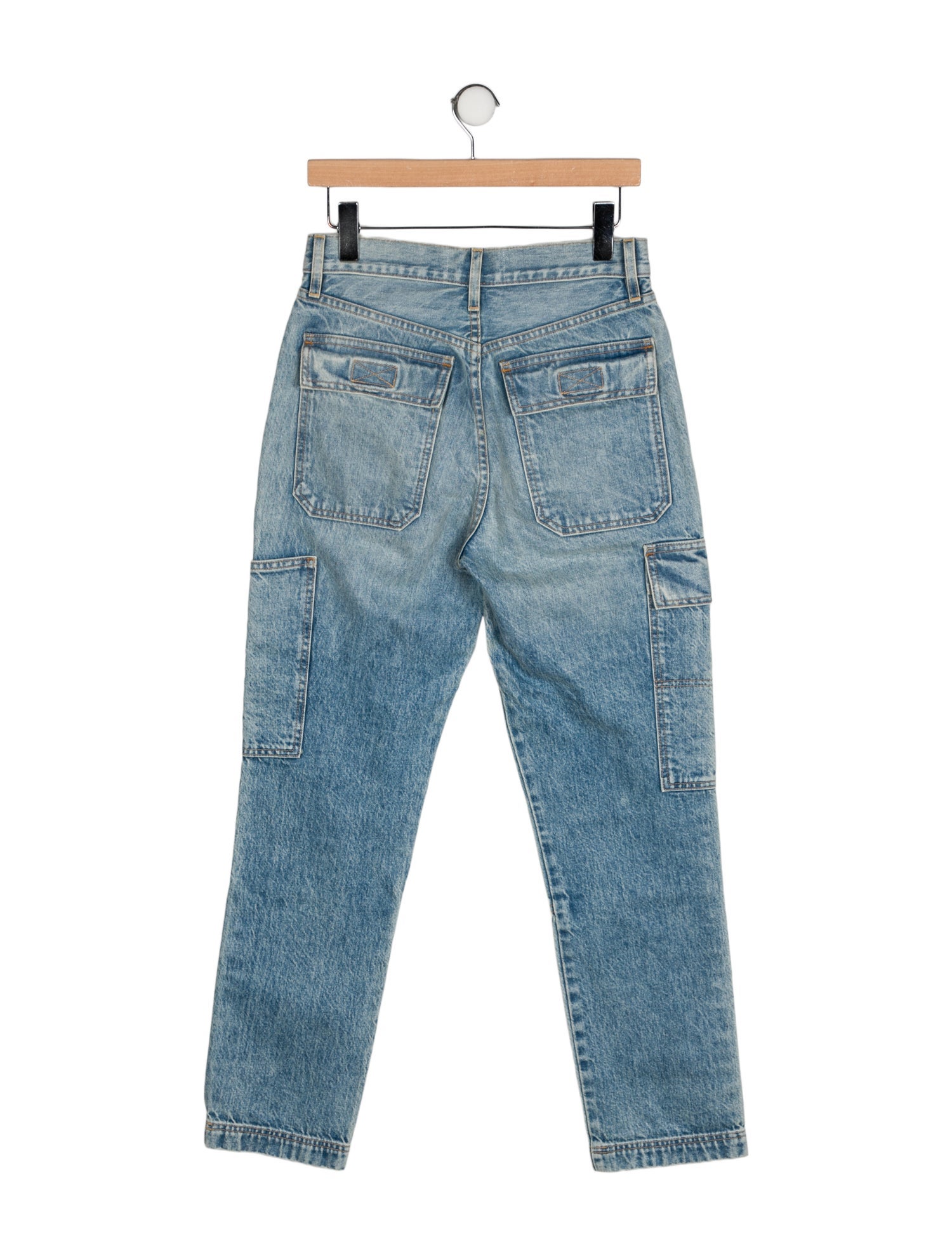 SLVRLAKE High-Rise Straight Leg Jeans