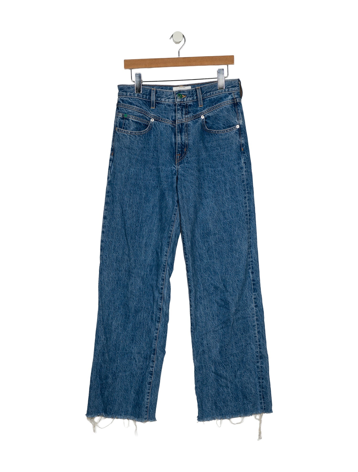 SLVRLAKE High-Rise Wide Leg Jeans