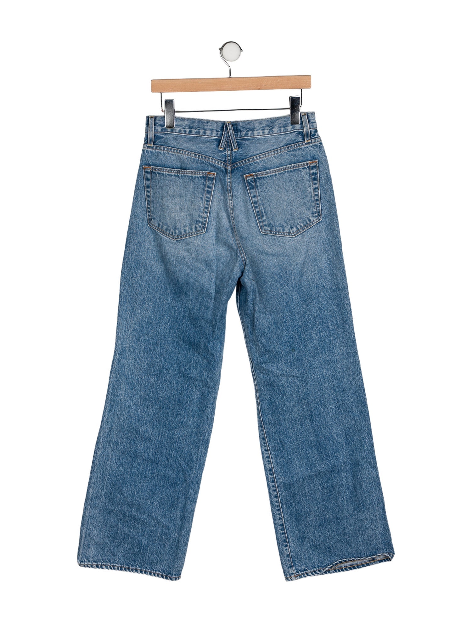 SLVRLAKE High-Rise Wide Leg Jeans