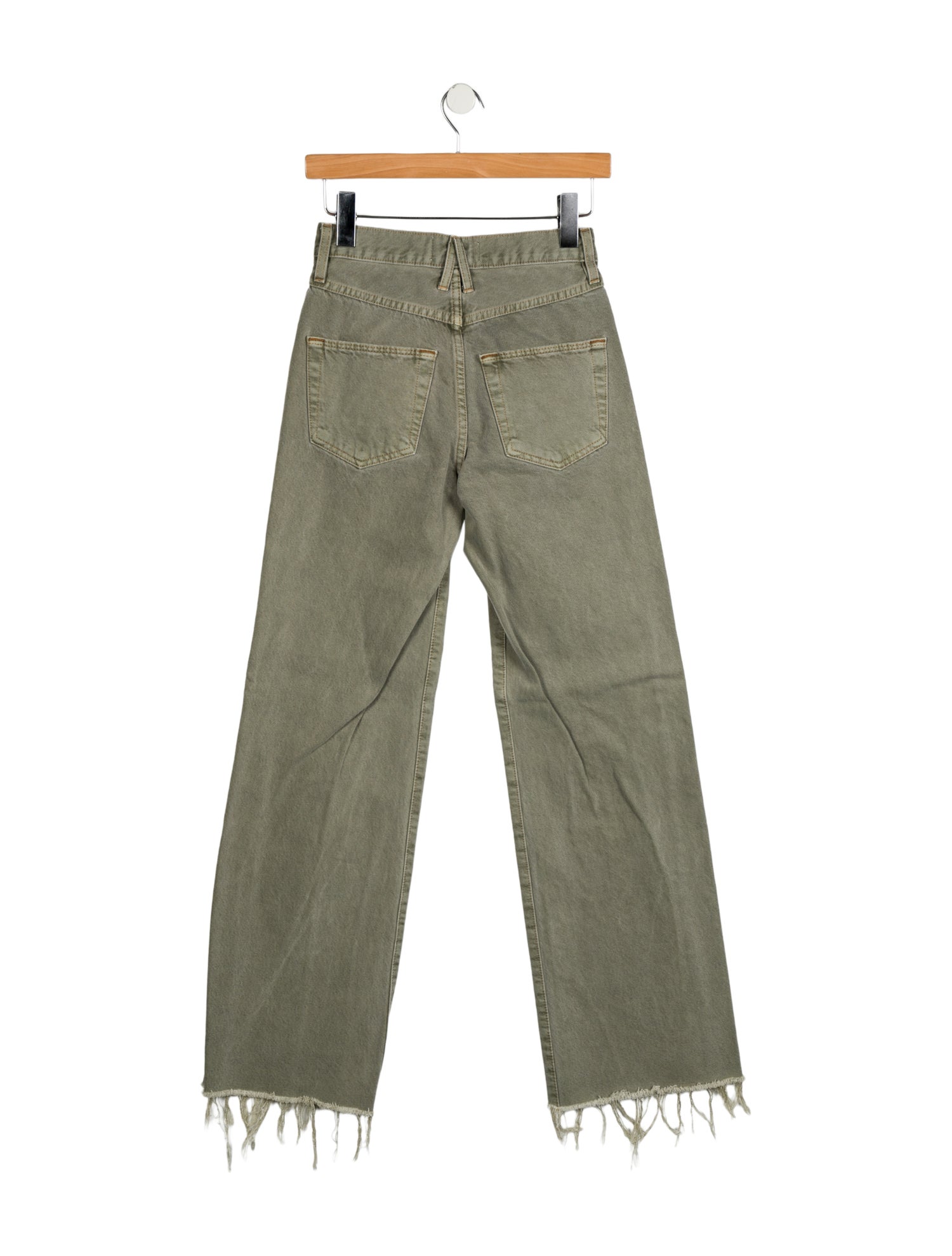 SLVRLAKE Mid-Rise Wide Leg Jeans