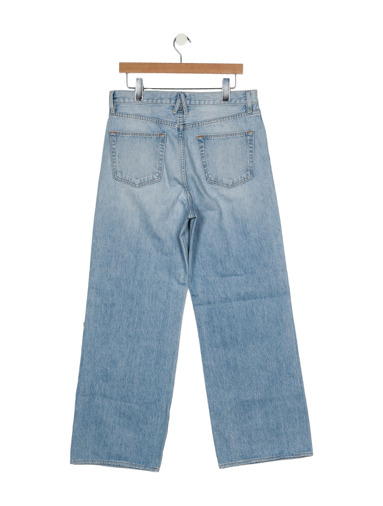 SLVRLAKE High-Rise Wide Leg Jeans
