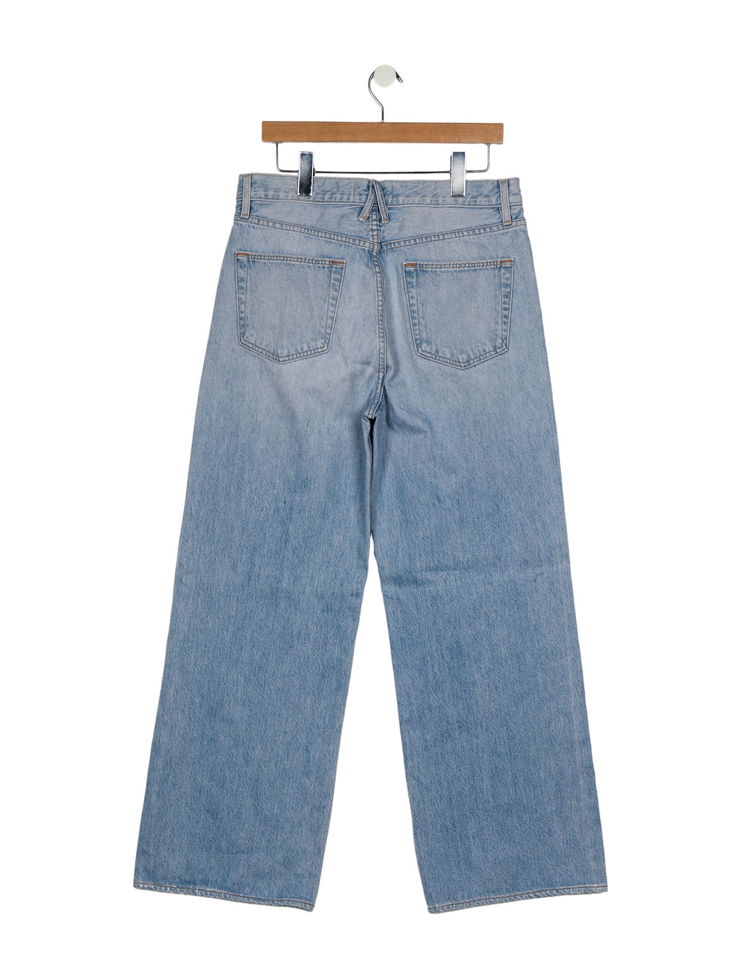 SLVRLAKE High-Rise Wide Leg Jeans