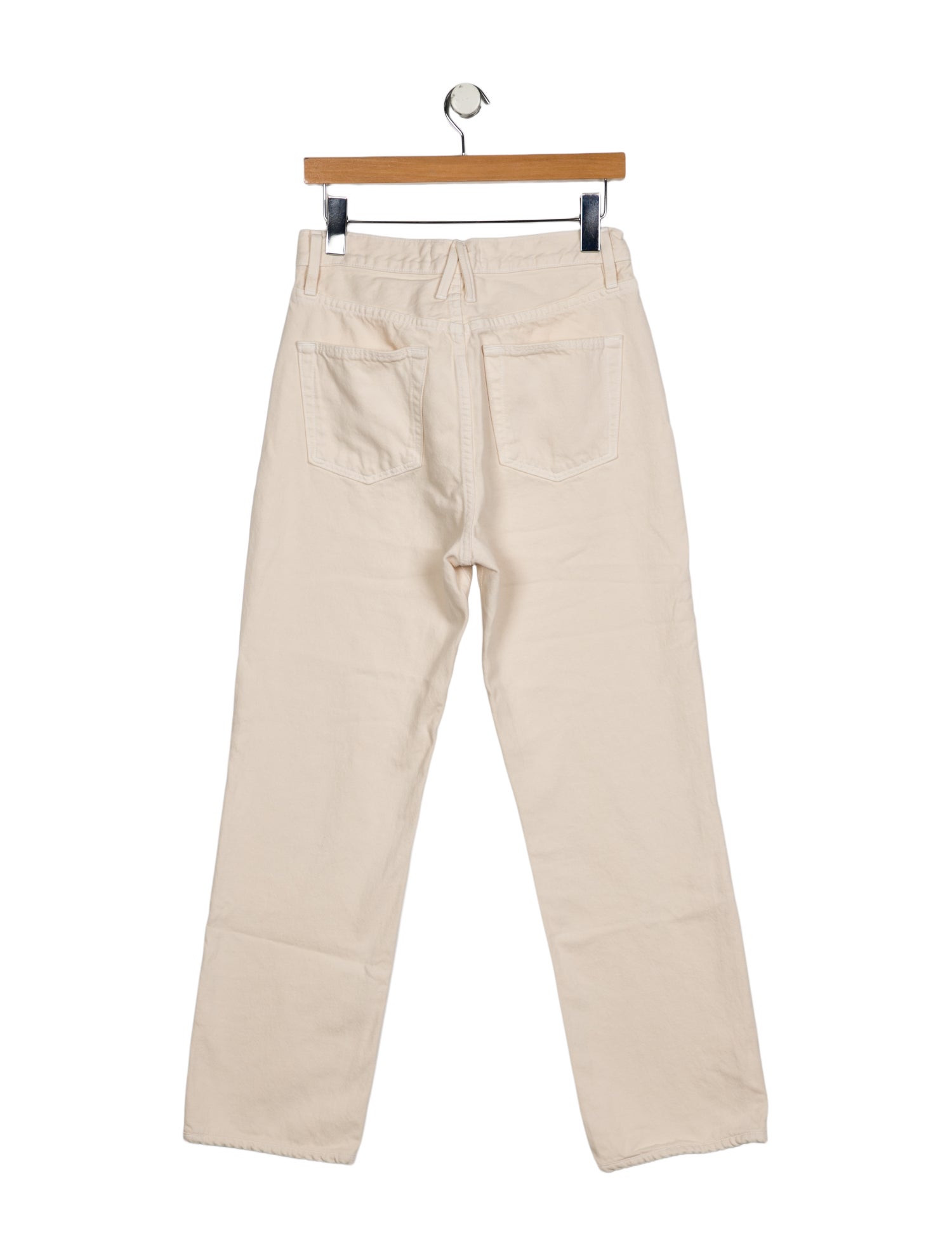 SLVRLAKE High-Rise Straight Leg Jeans