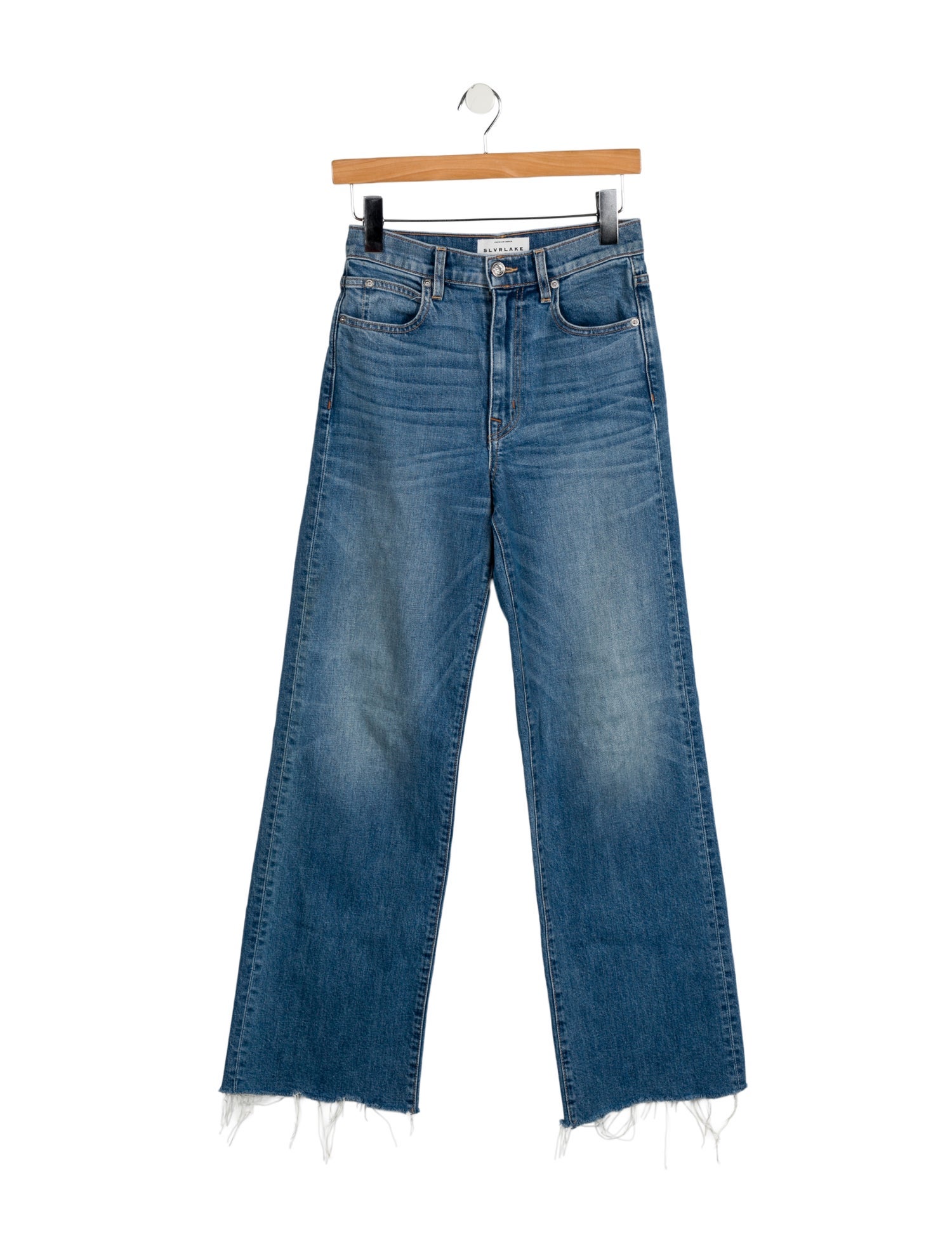 SLVRLAKE High-Rise Wide Leg Jeans