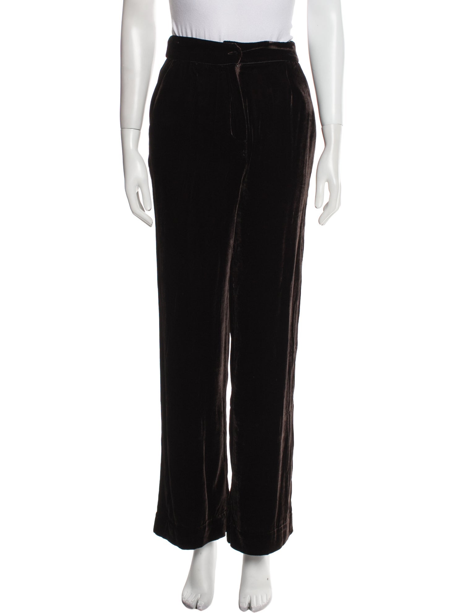 Sleeping with Jacques Velour Wide Leg Pants w/ Tags