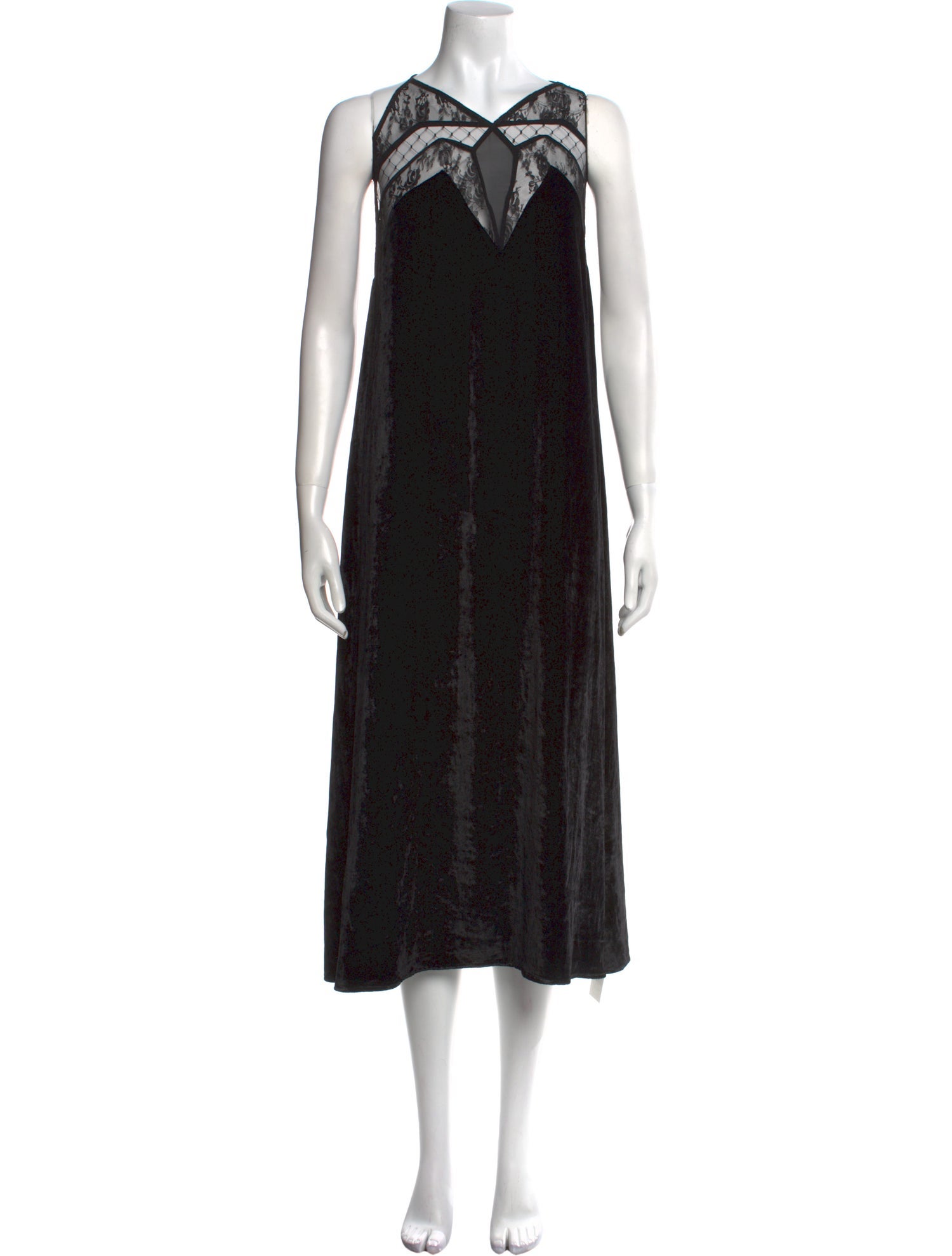 Sleeping with Jacques V-Neck Long Dress