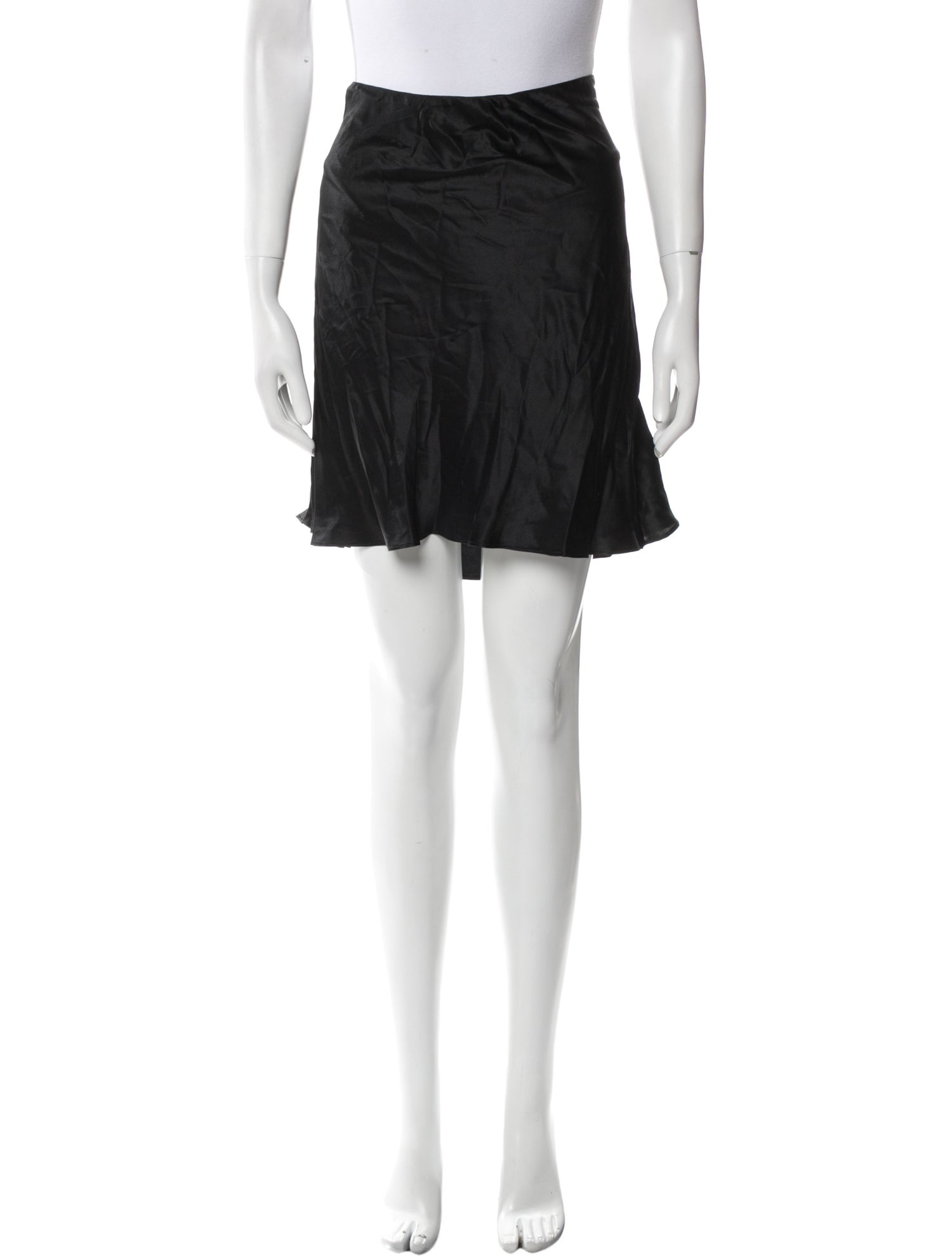 Sleeping with Jacques Silk Mini Skirt