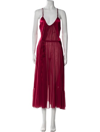 Sleeping with Jacques Silk Nightgown