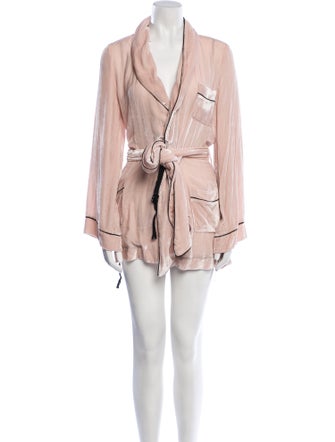 Sleeping with Jacques Velvet Robe