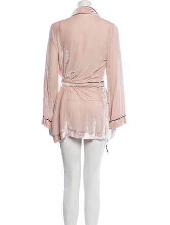 Sleeping with Jacques Velvet Robe