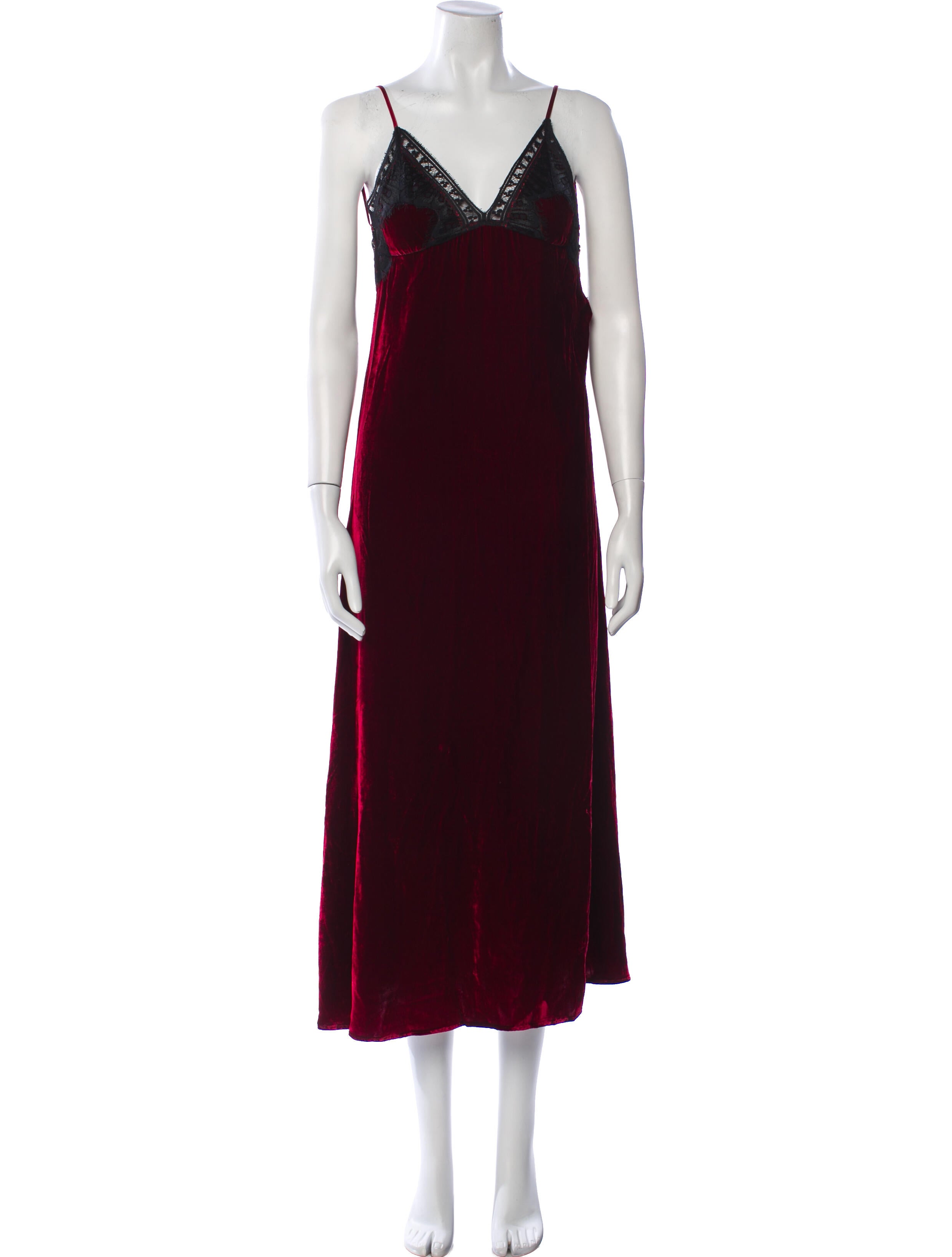 Sleeping with Jacques Silk Lace Trim Embellishment Pajamas w/ Tags