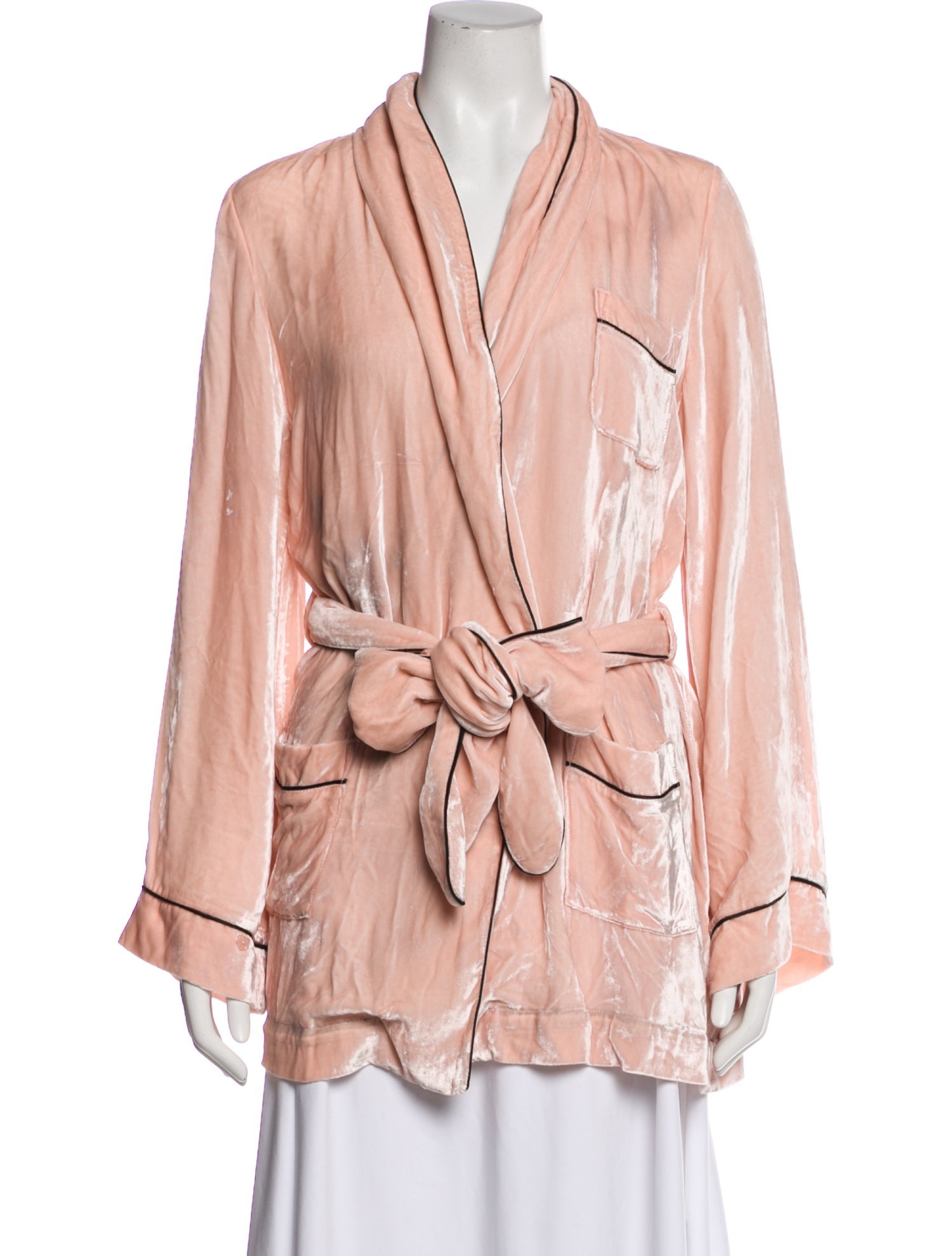 Sleeping with Jacques Velvet Robe