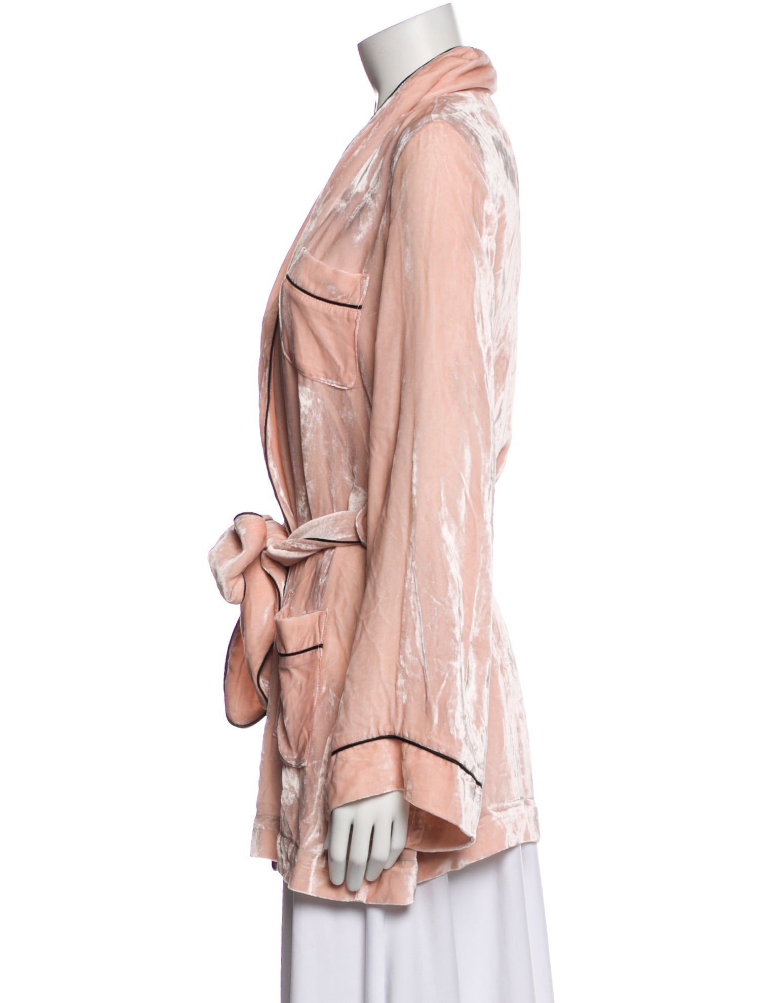 Sleeping with Jacques Velvet Robe