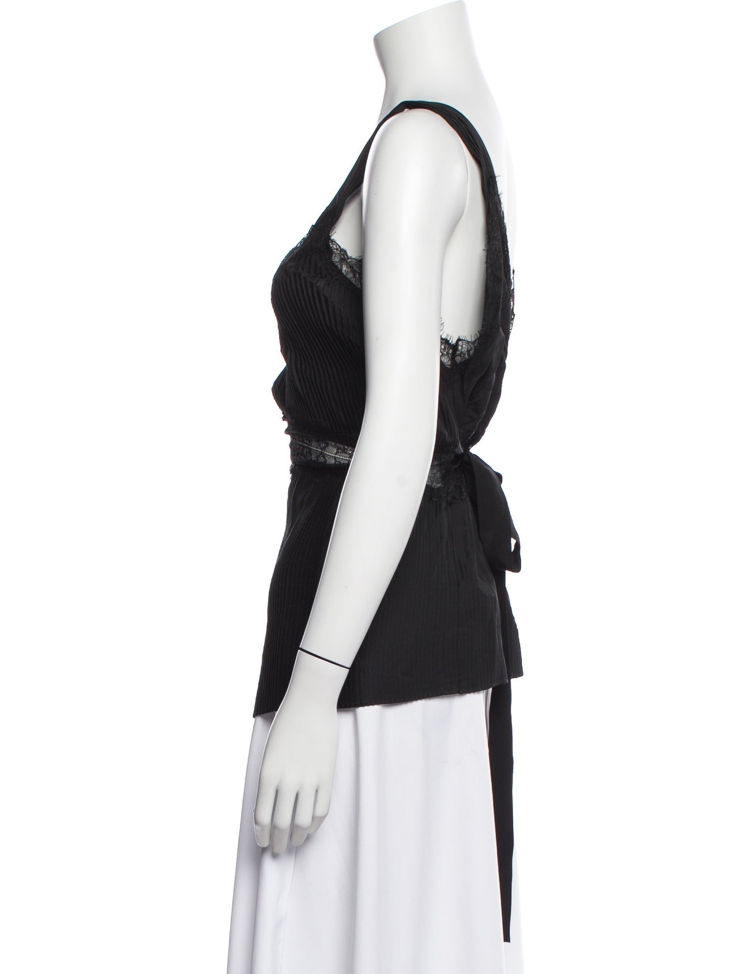 Sleeping with Jacques Silk Halterneck Top w/ Tags