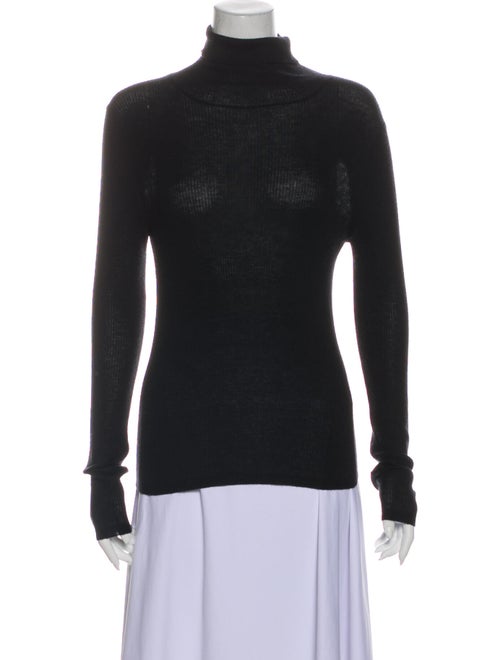 Sablyn Cashmere Turtleneck Sweater Black