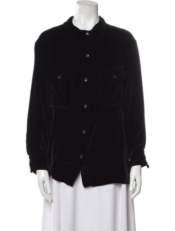 Sablyn Tops Long Sleeve Button-Up Top XS