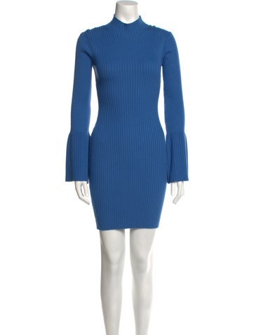 Sablyn Dresses Mock Neck Mini Dress XS