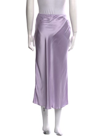 Sablyn Silk Midi Length Skirt