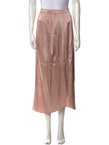 Sablyn Skirts Silk Midi Length Skirt M