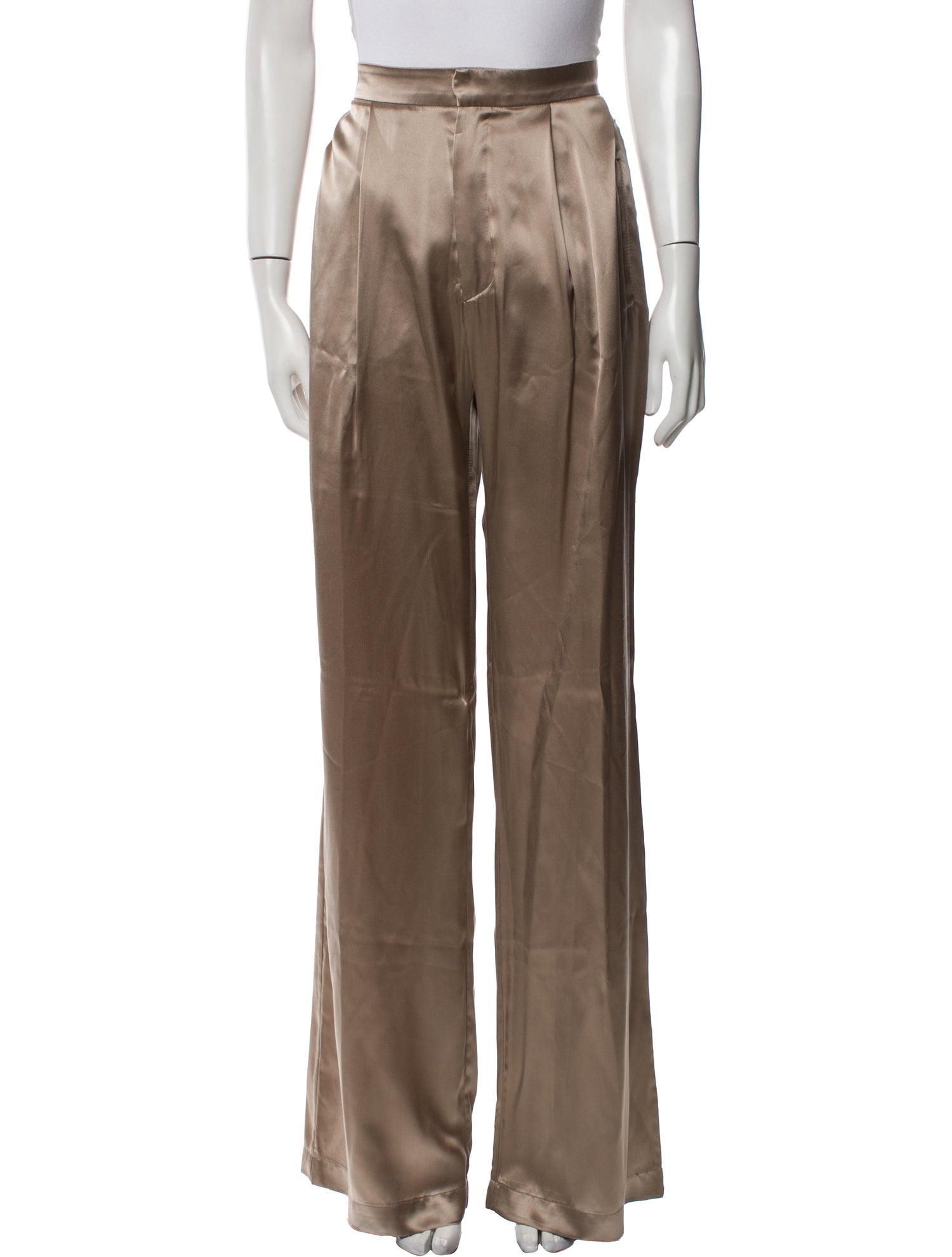 Sablyn Silk Wide Leg Pants